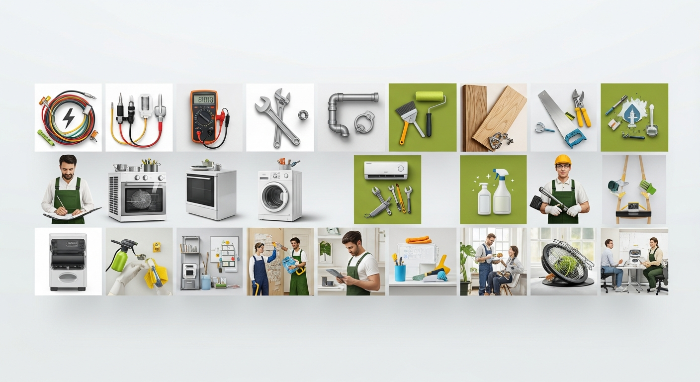 Kaam Ke Bande professional services banner